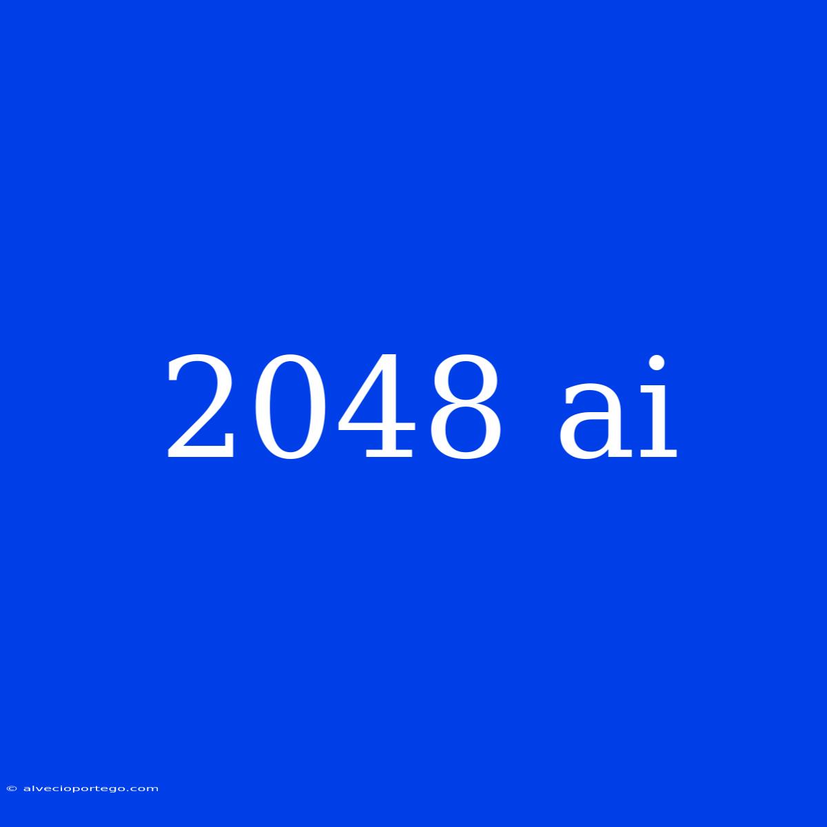 2048 Ai