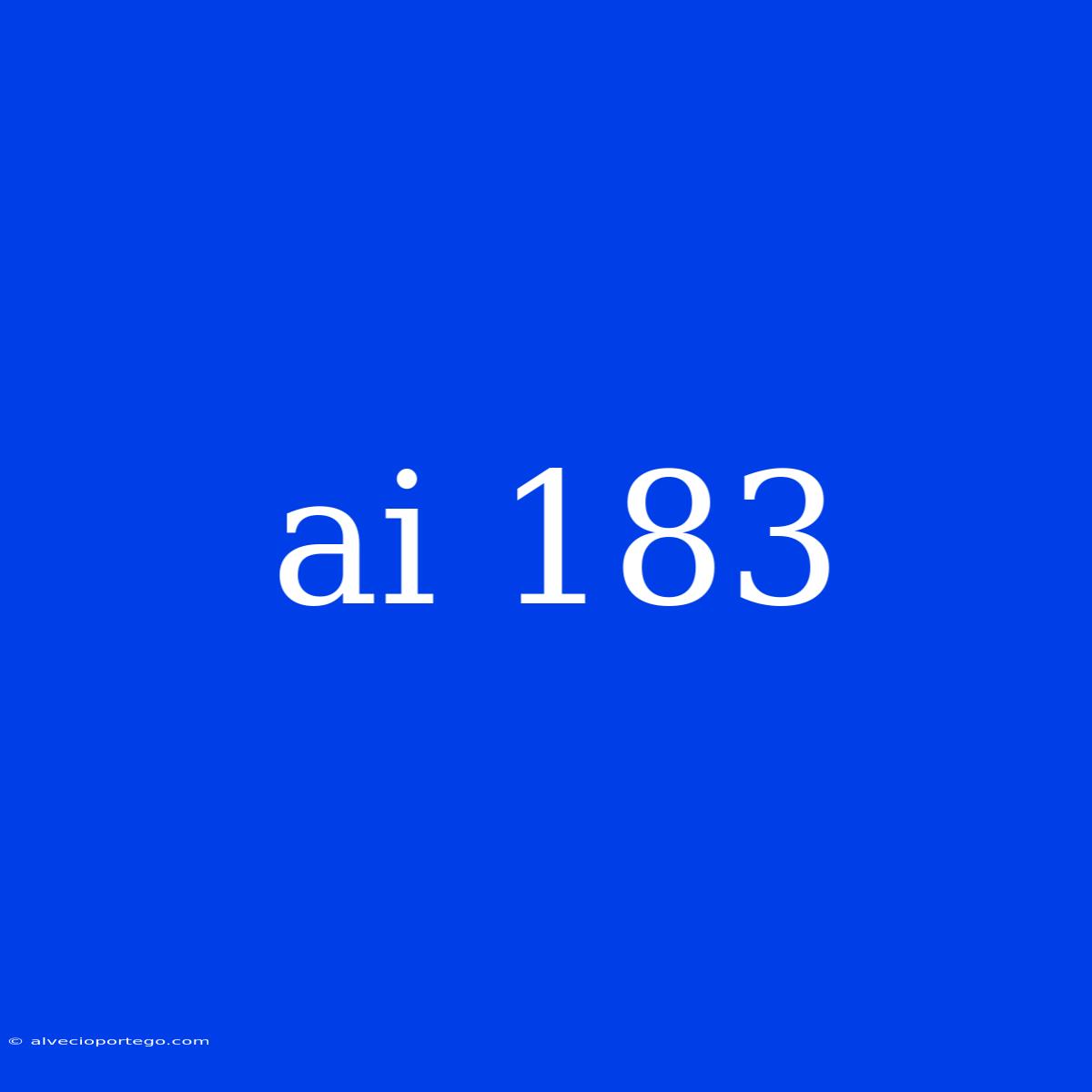 Ai 183