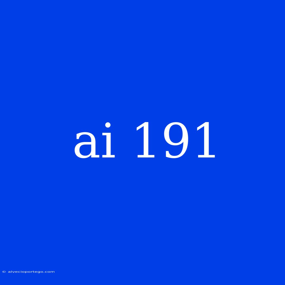 Ai 191