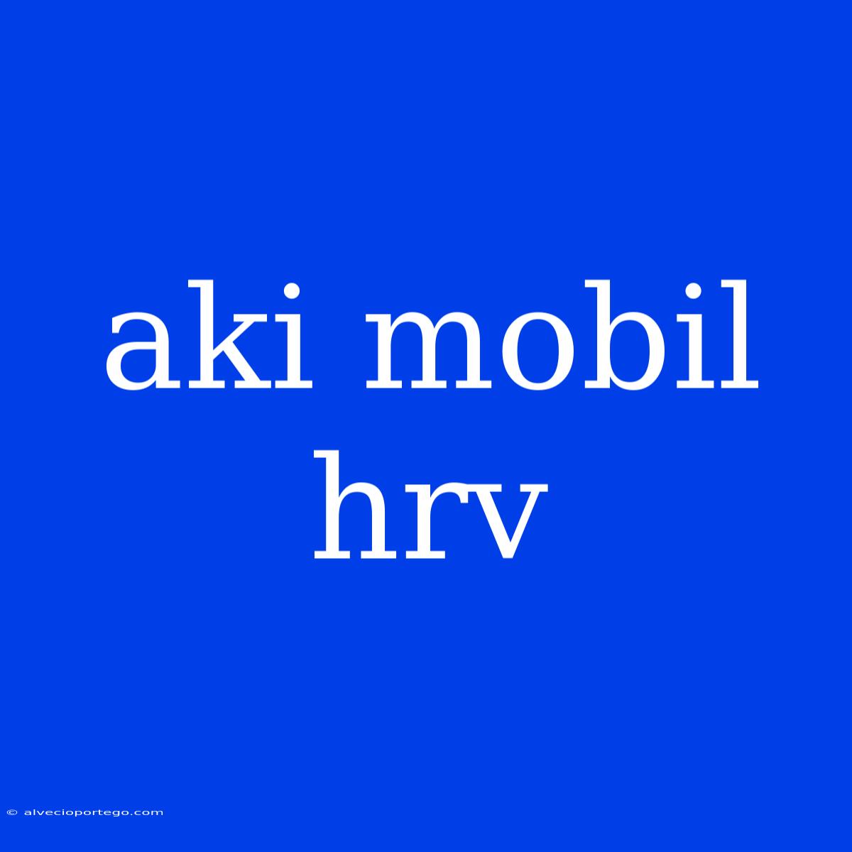 Aki Mobil Hrv