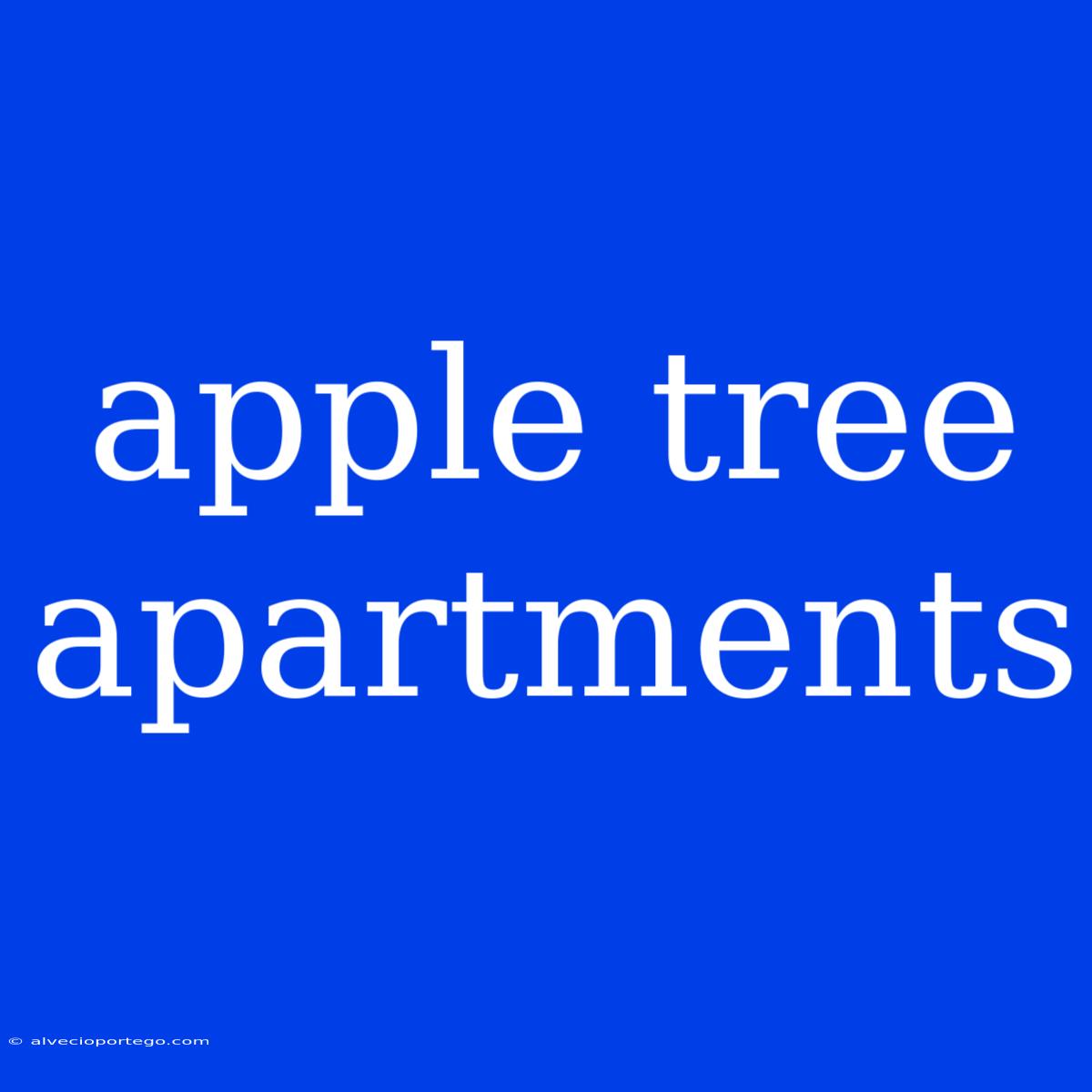 Apple Tree Apartments