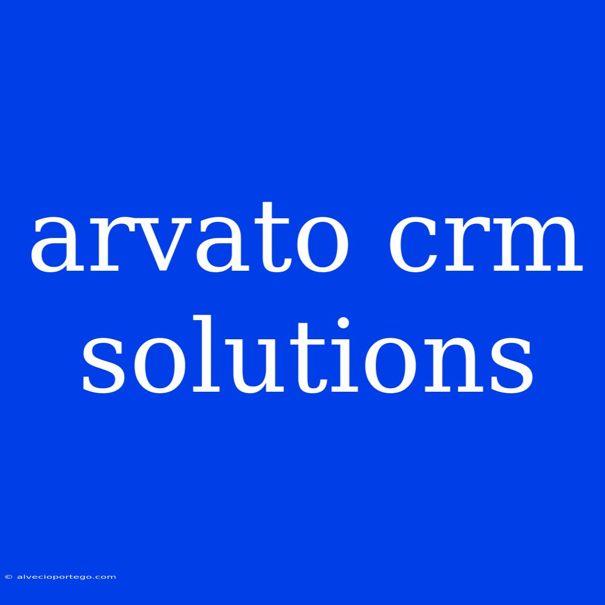 Arvato Crm Solutions