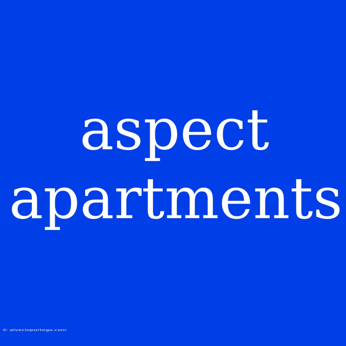 Aspect Apartments