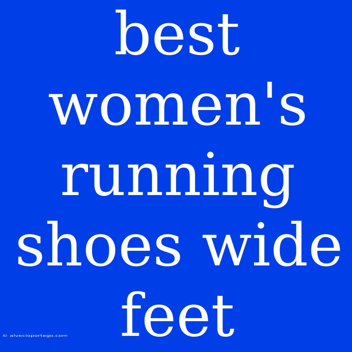 Best Women's Running Shoes Wide Feet