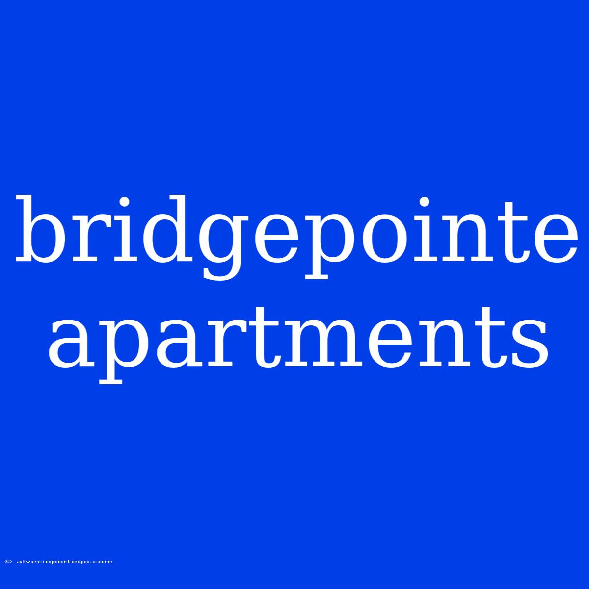 Bridgepointe Apartments