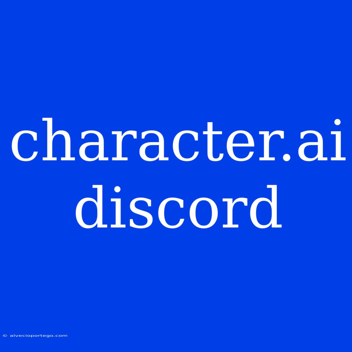 Character.ai Discord