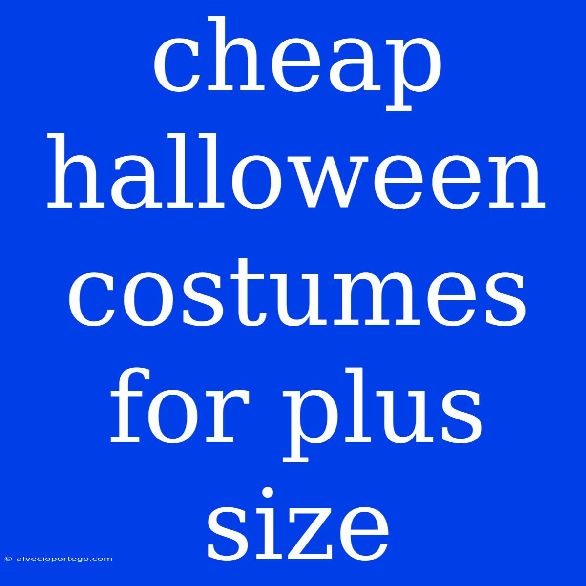 Cheap Halloween Costumes For Plus Size