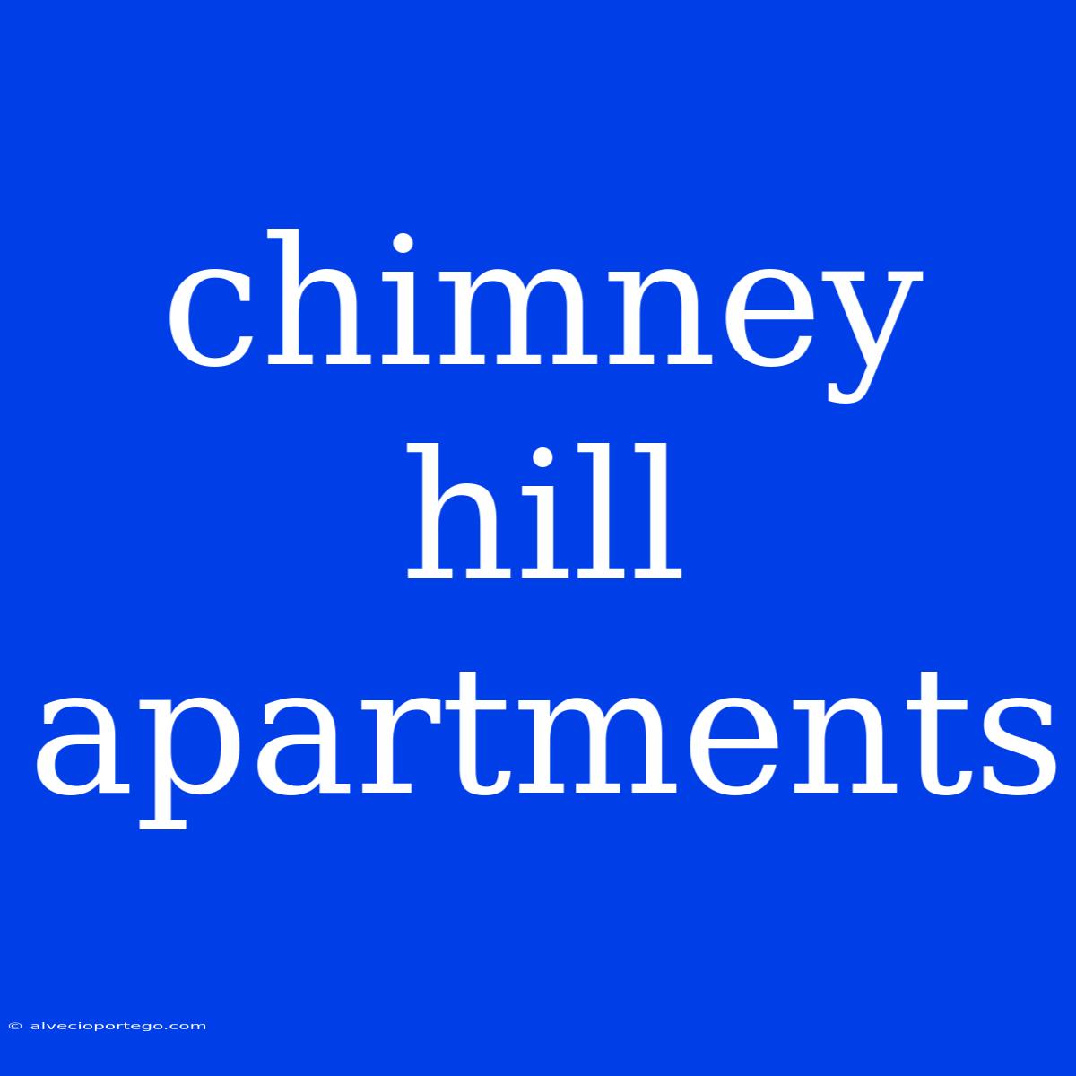 Chimney Hill Apartments