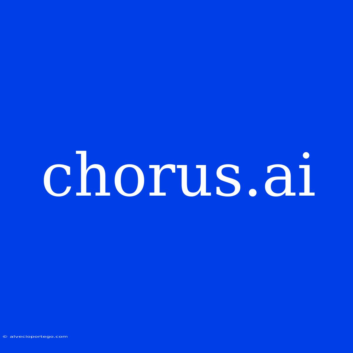 Chorus.ai