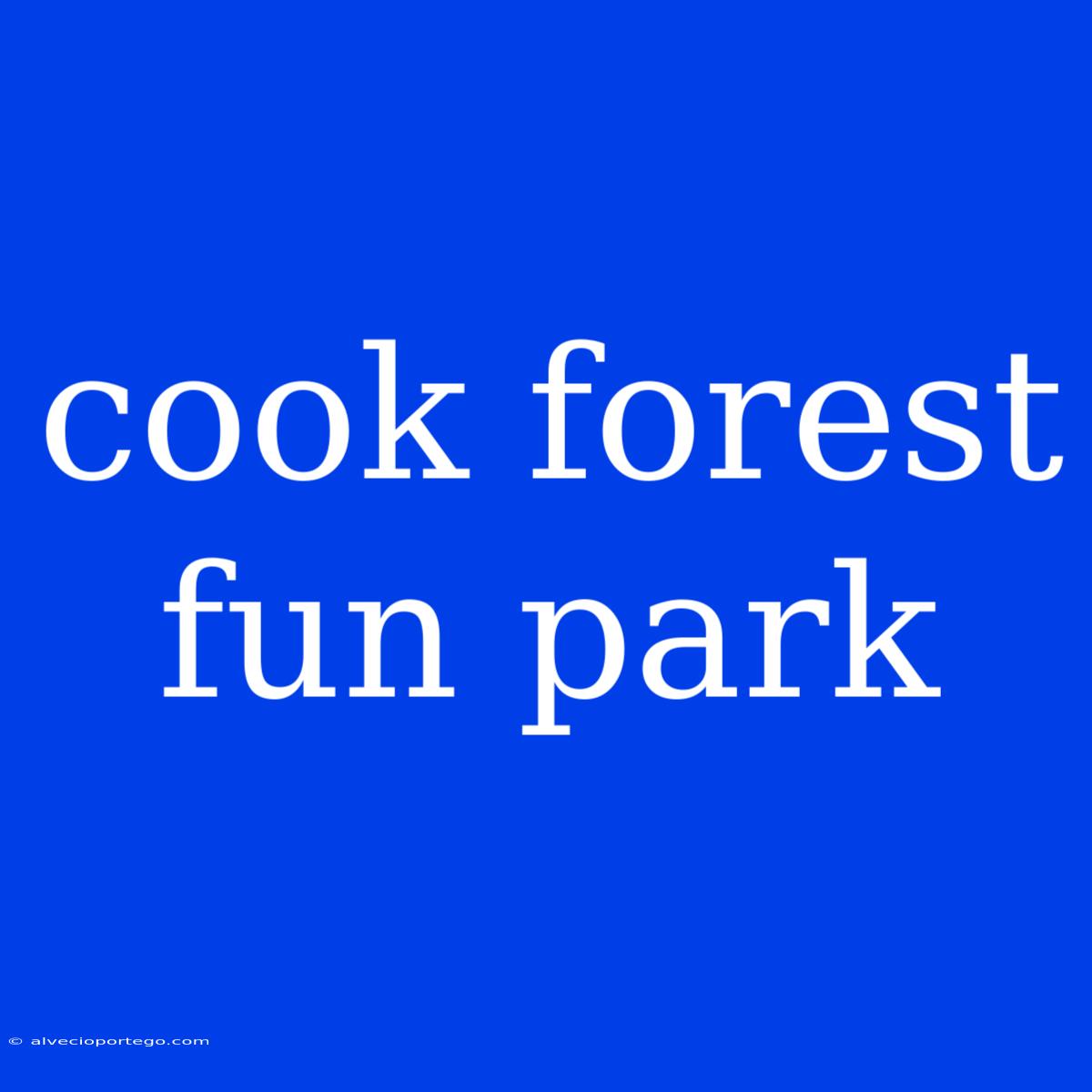 Cook Forest Fun Park