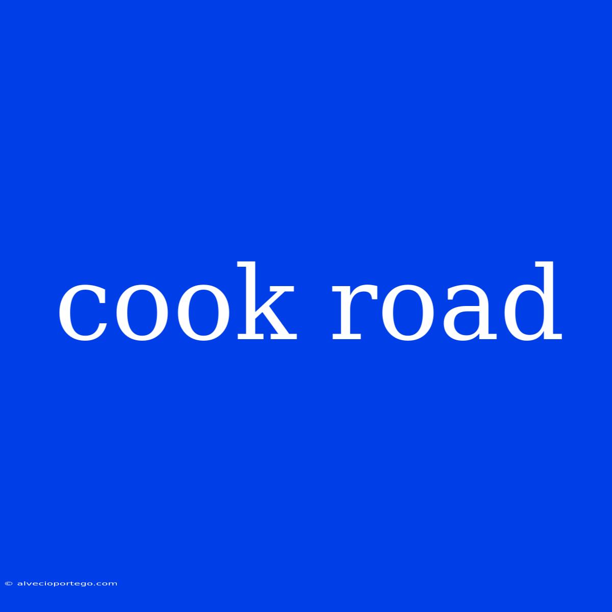 Cook Road