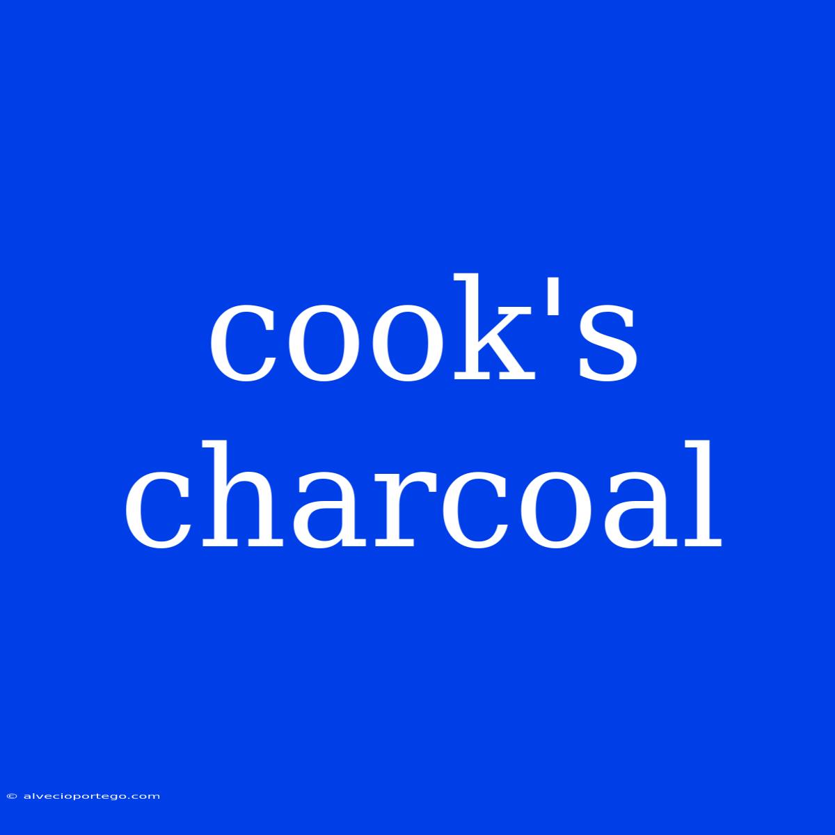 Cook's Charcoal