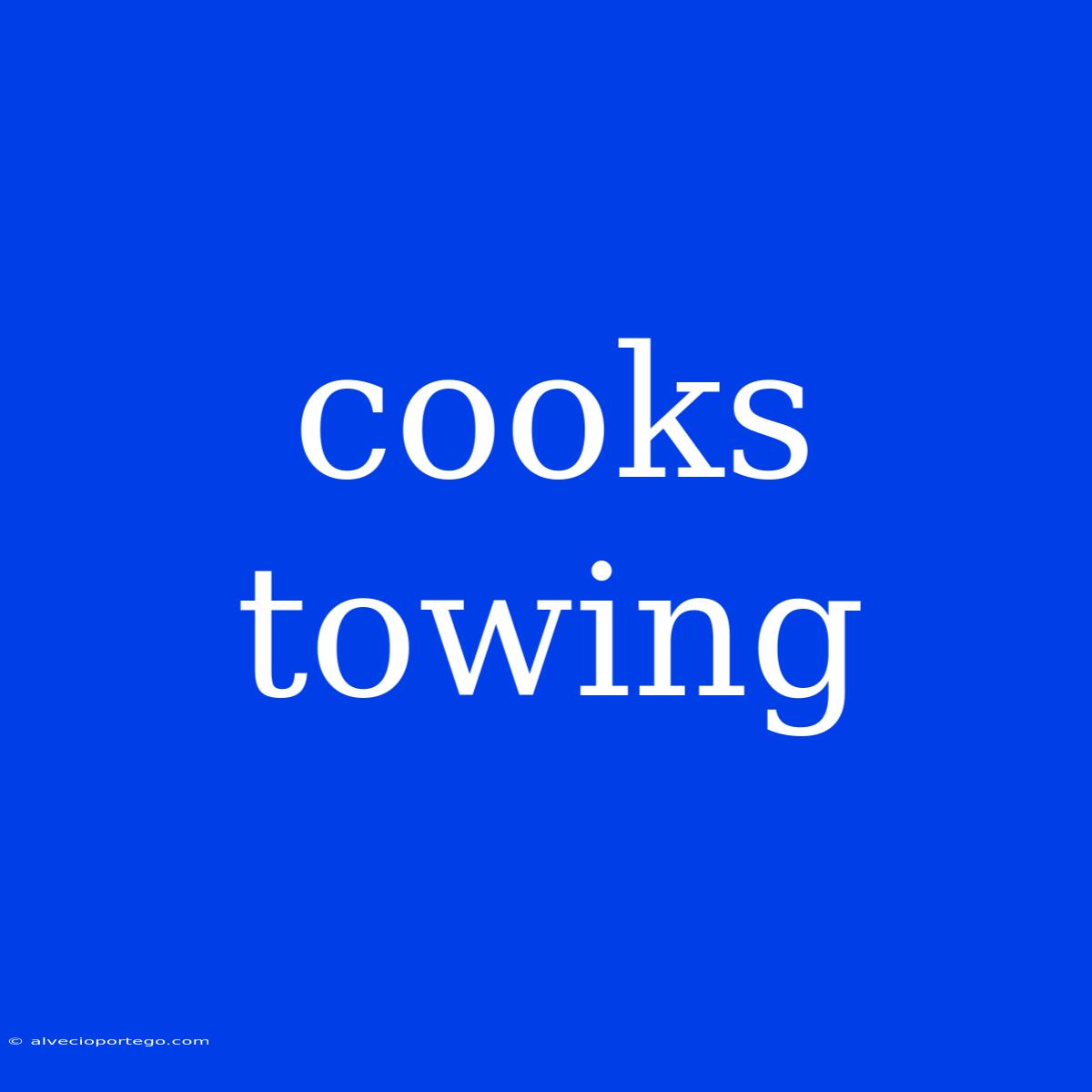 Cooks Towing