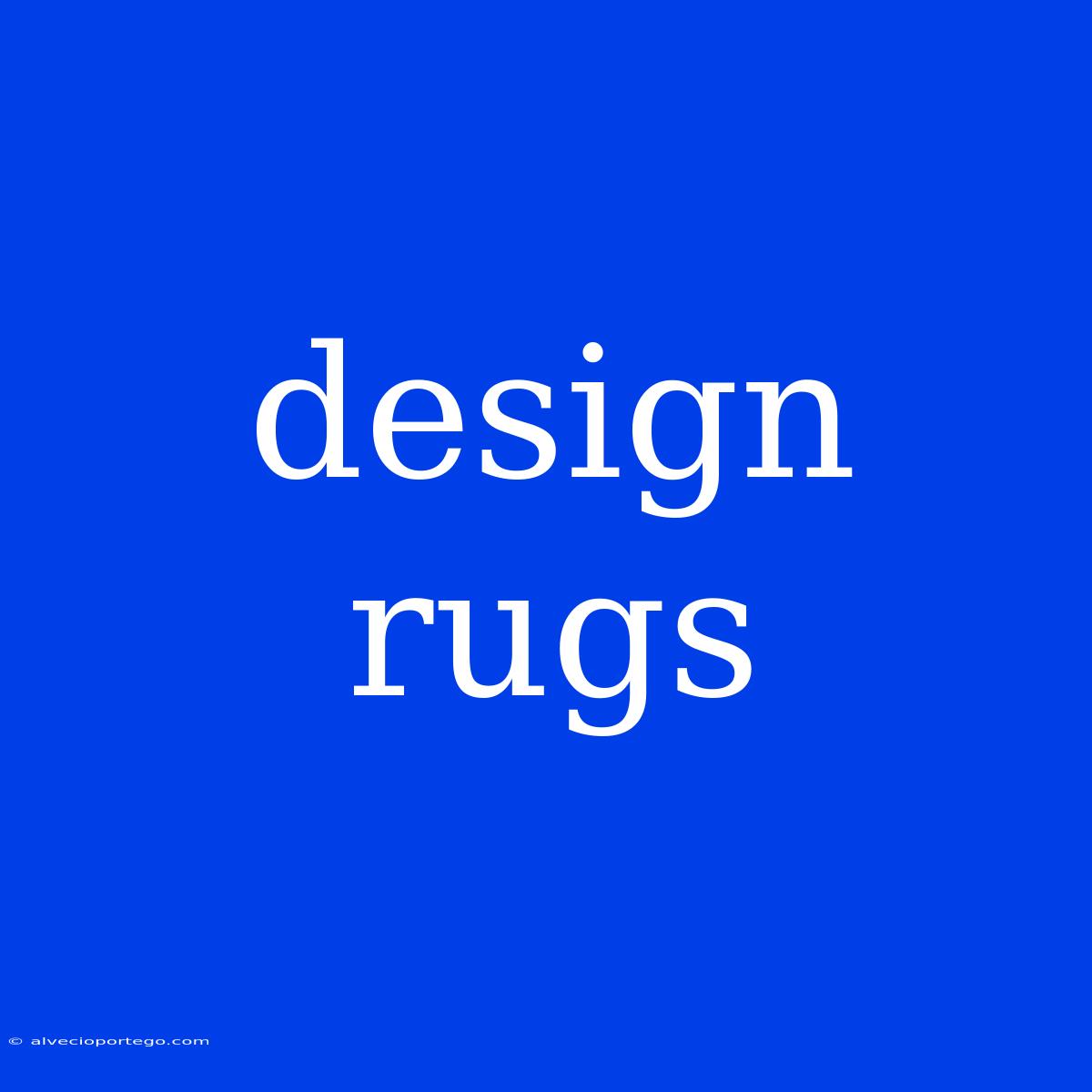 Design Rugs