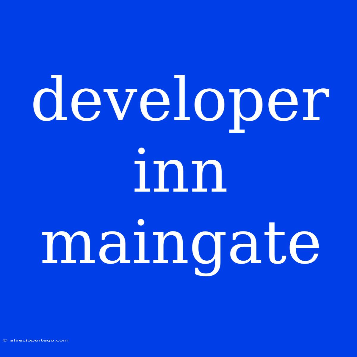 Developer Inn Maingate