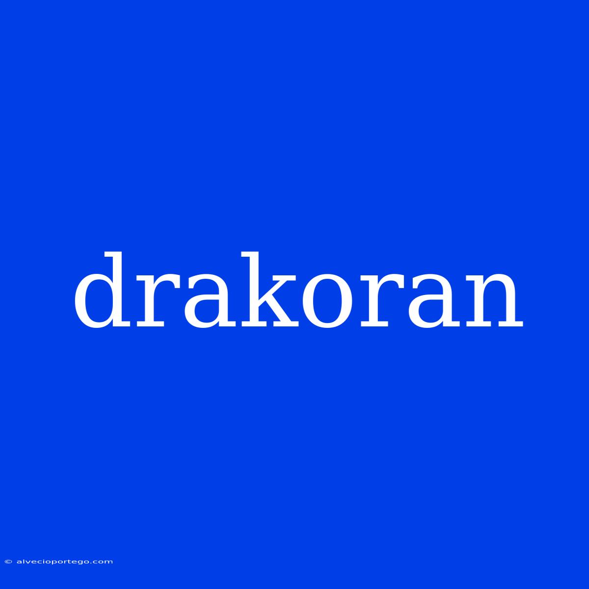 Drakoran