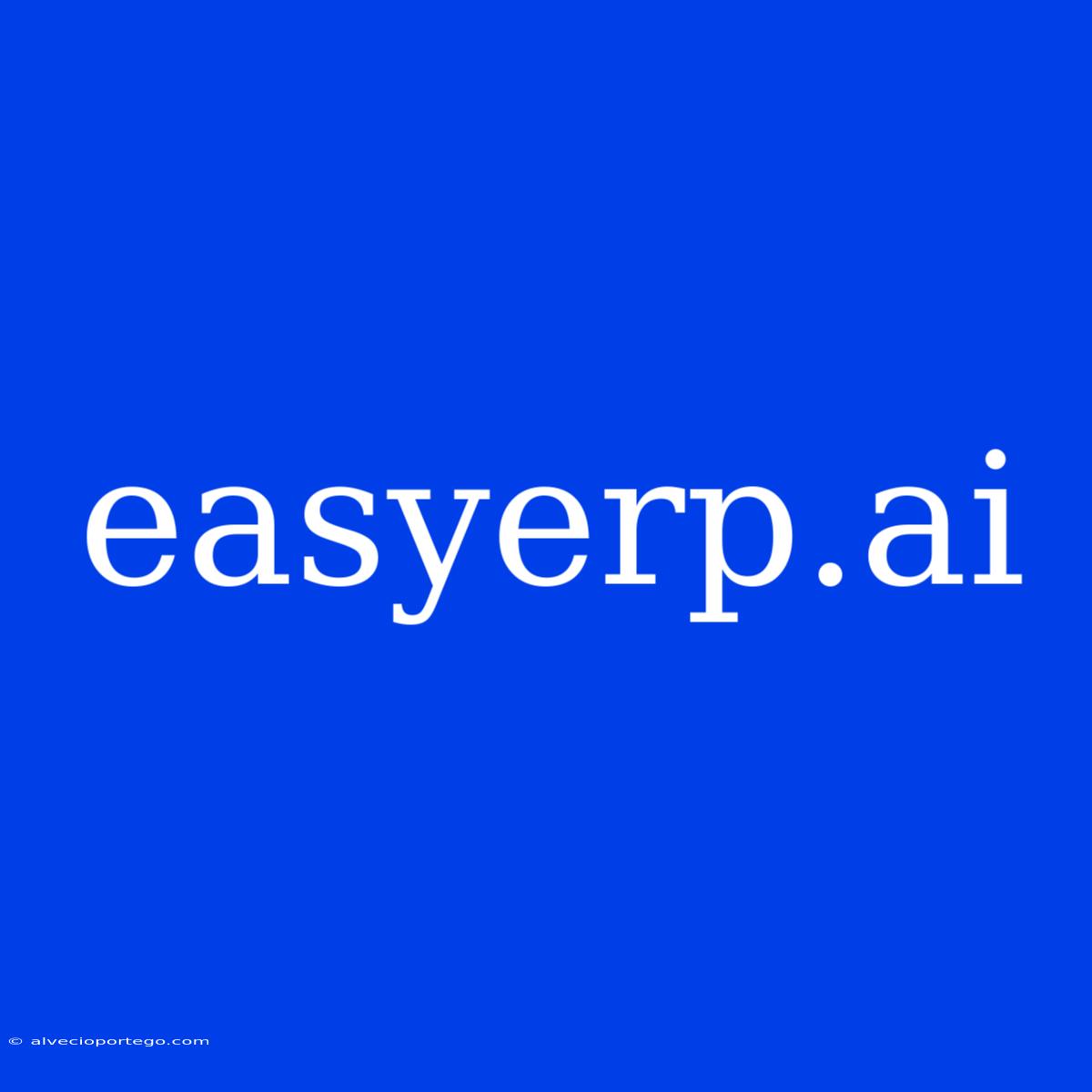 Easyerp.ai