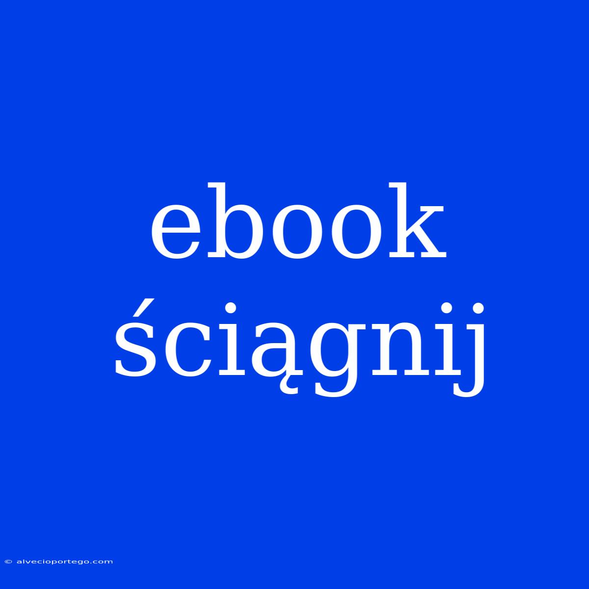 Ebook Ściągnij