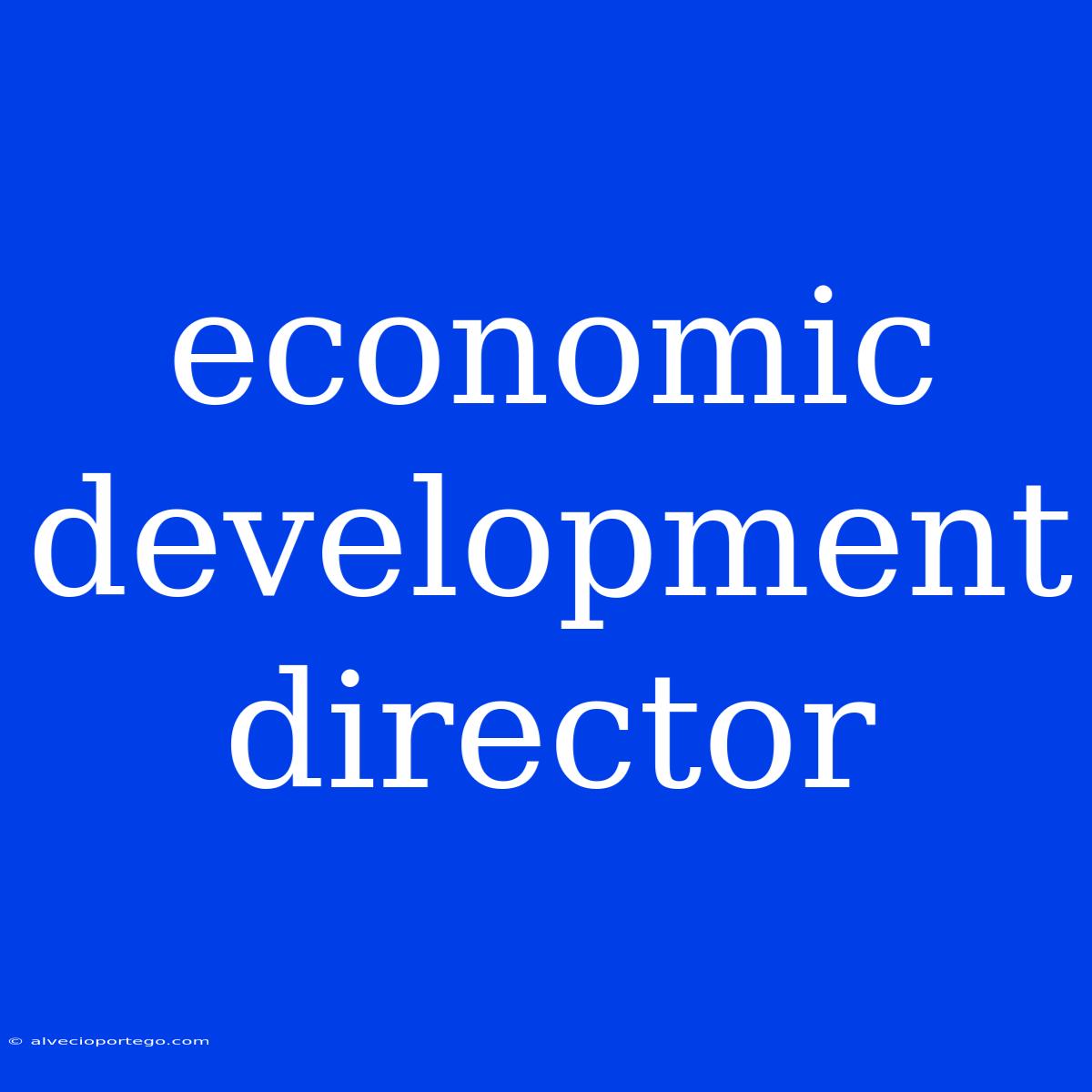 Economic Development Director