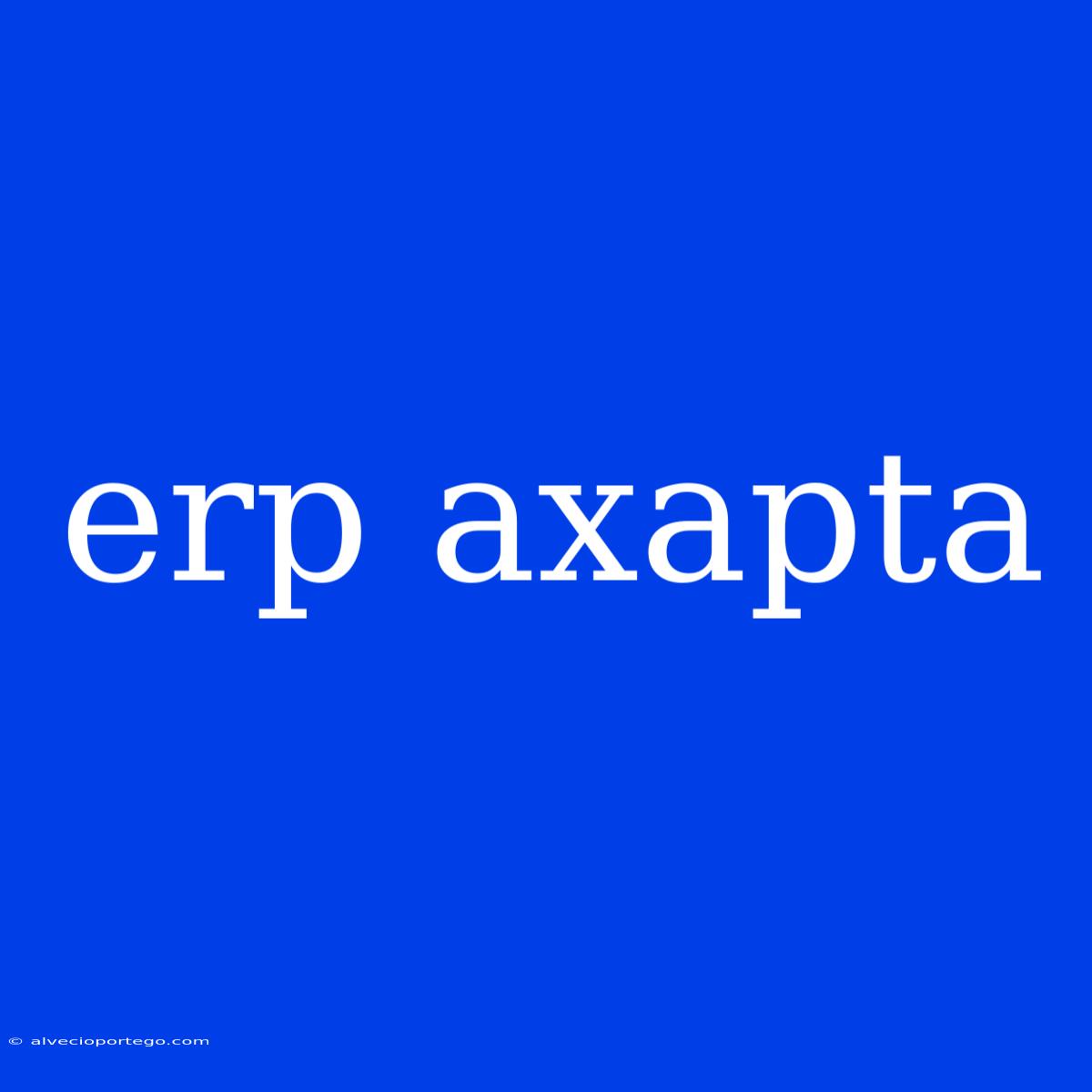 Erp Axapta