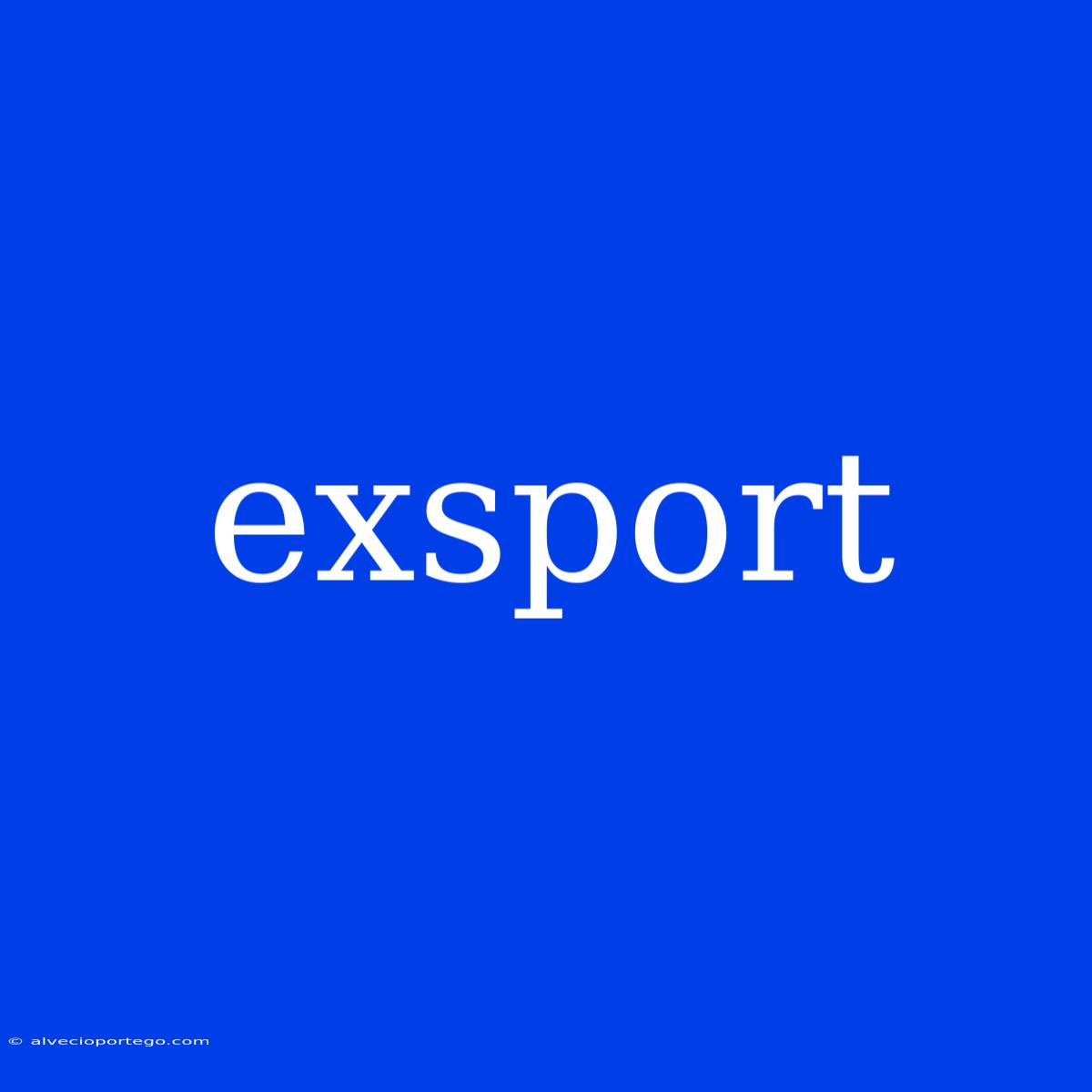 Exsport