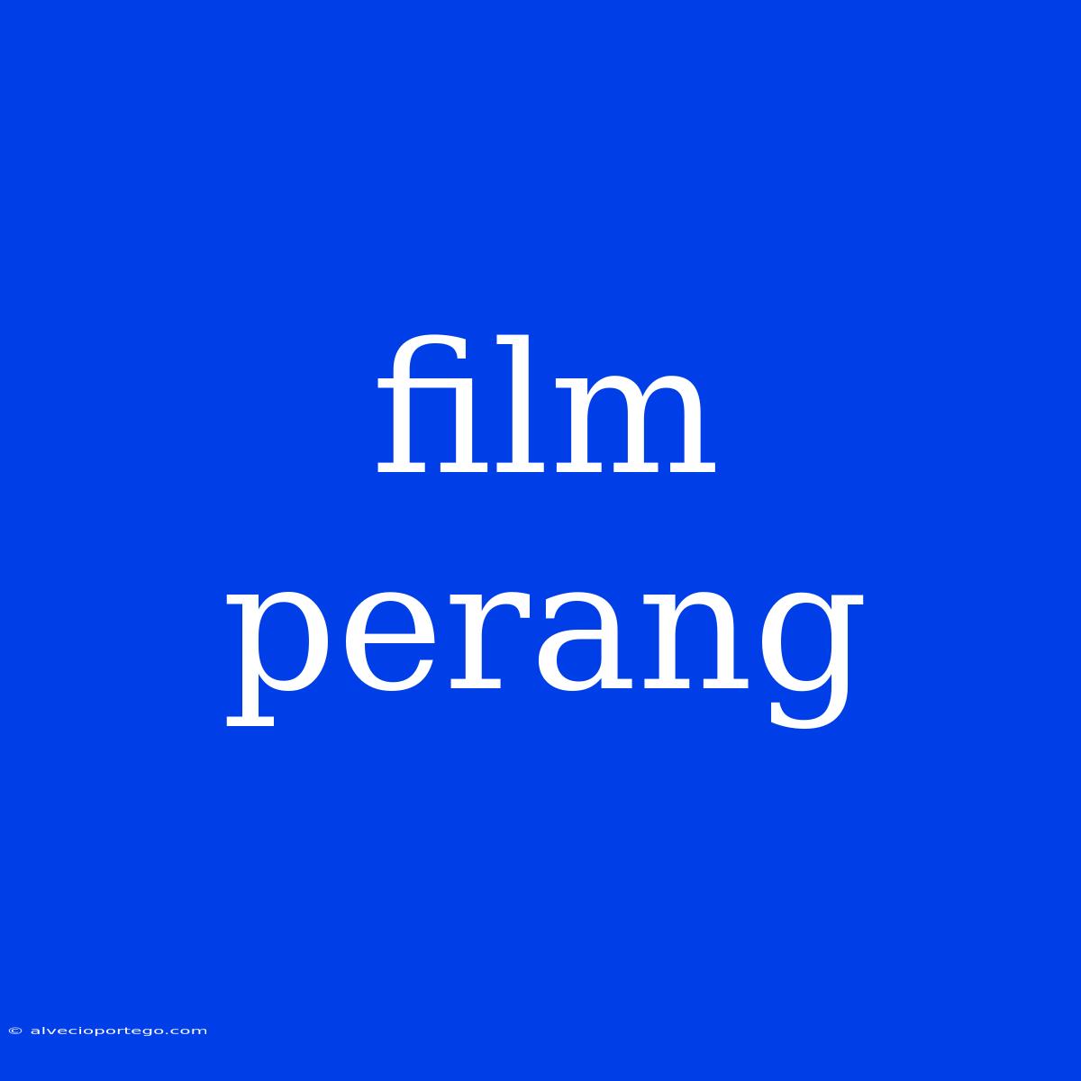 Film Perang