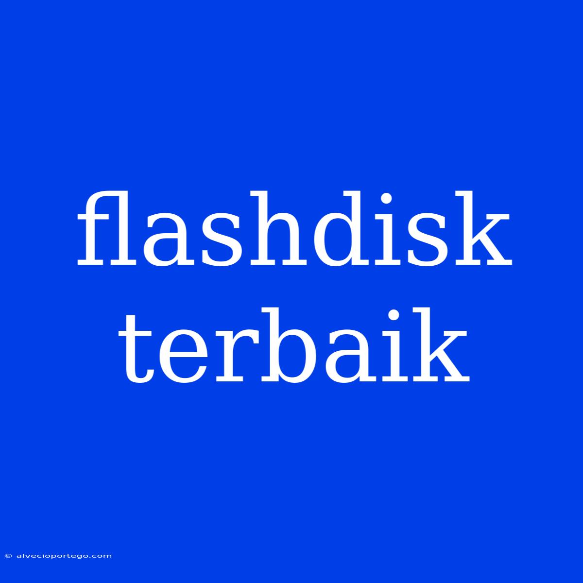 Flashdisk Terbaik