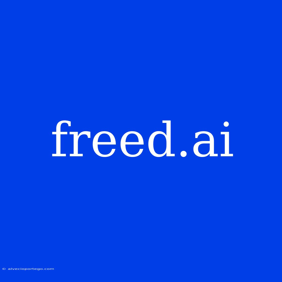 Freed.ai