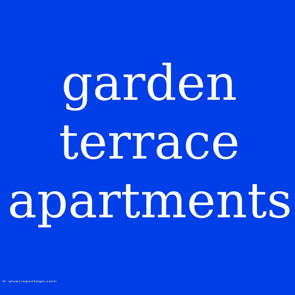 Garden Terrace Apartments