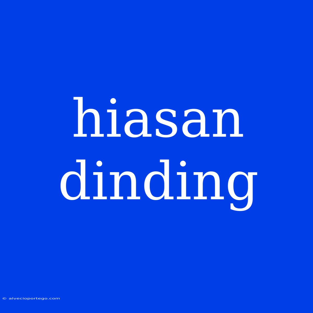 Hiasan Dinding