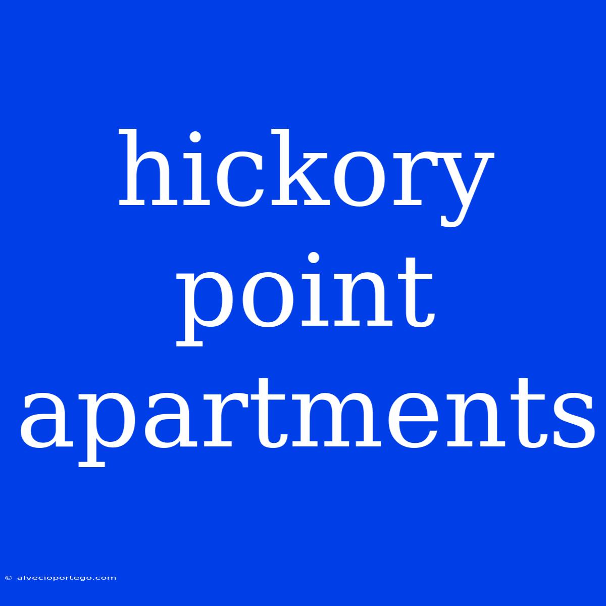 Hickory Point Apartments