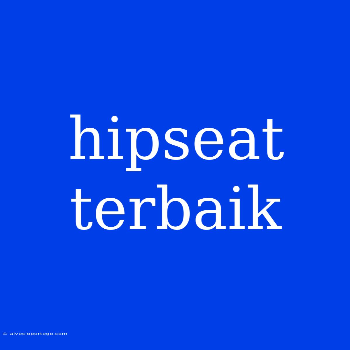 Hipseat Terbaik