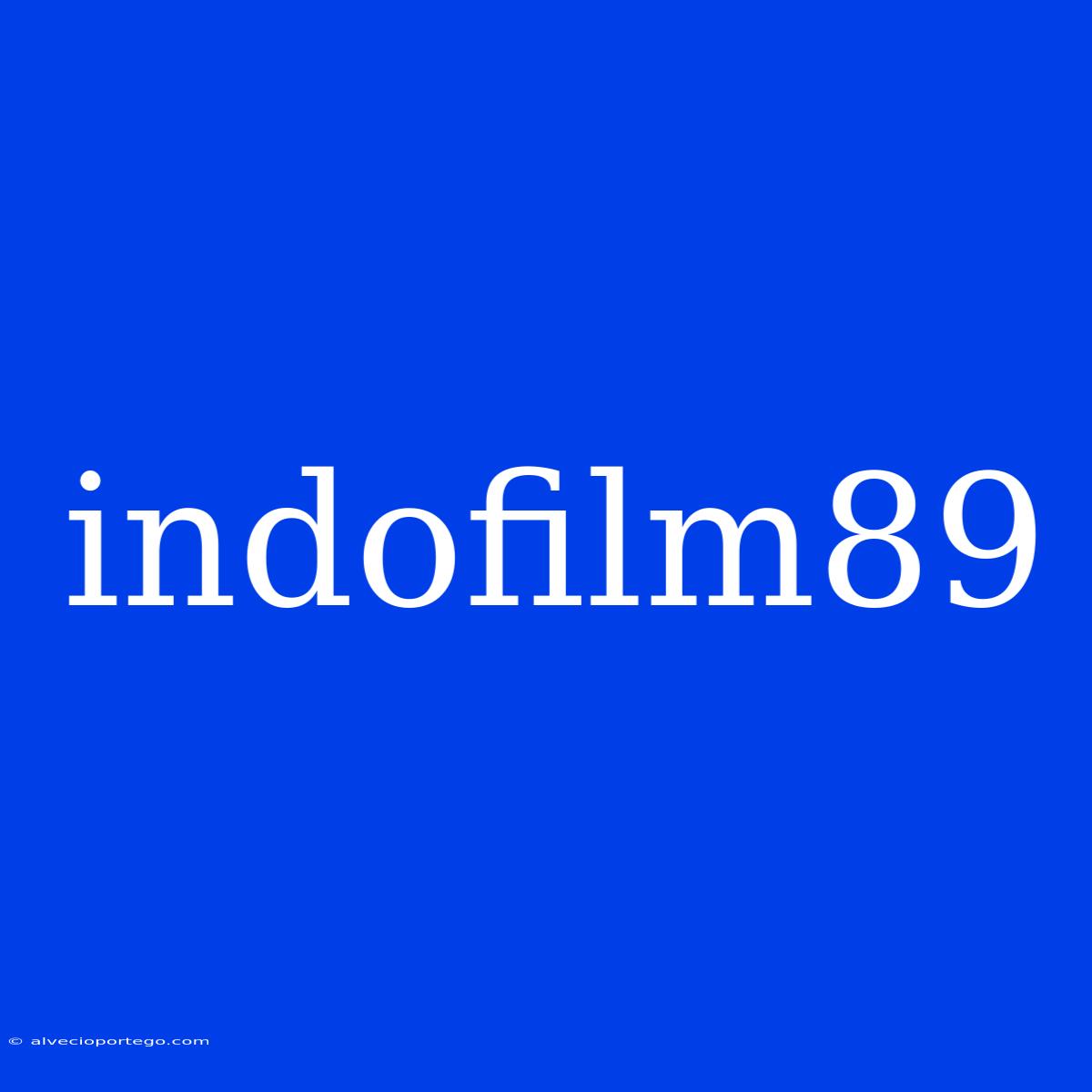 Indofilm89