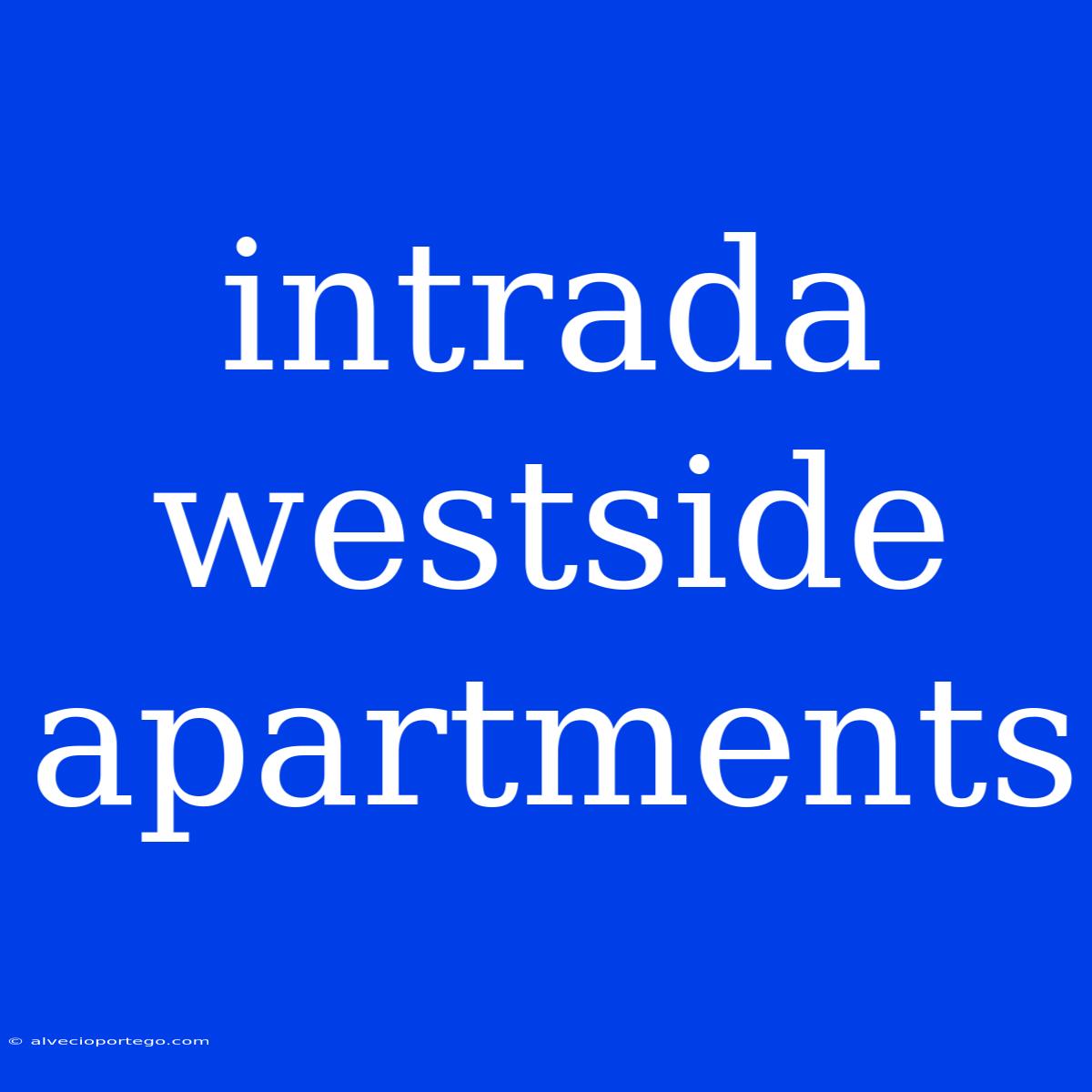 Intrada Westside Apartments