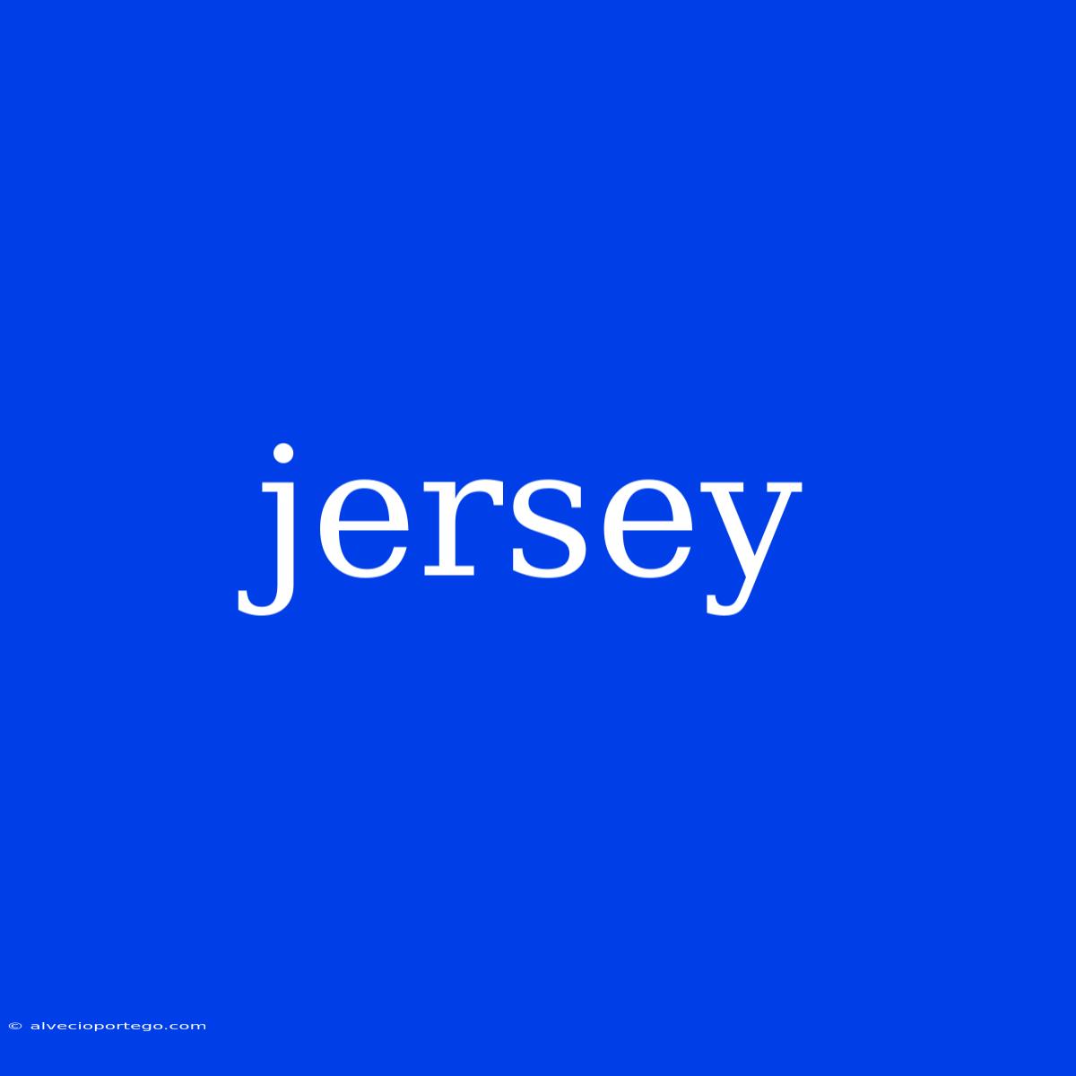 Jersey