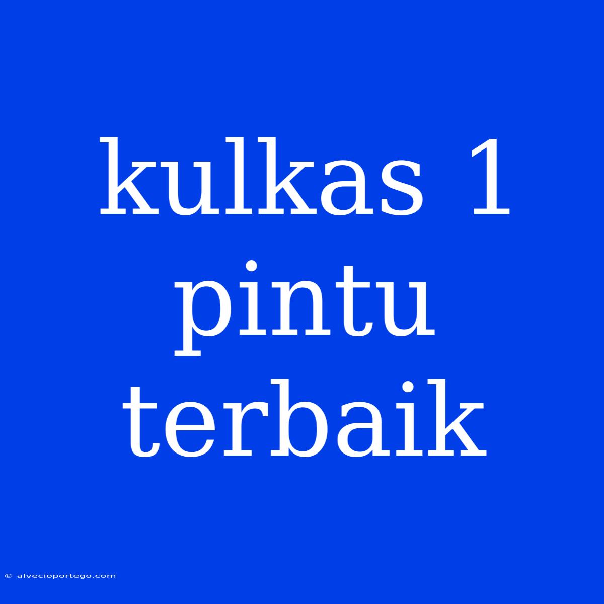 Kulkas 1 Pintu Terbaik