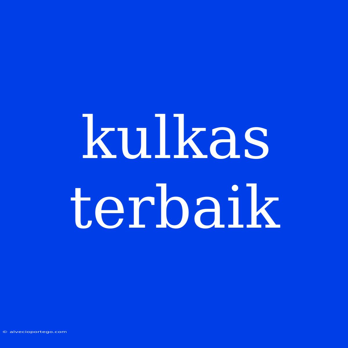 Kulkas Terbaik