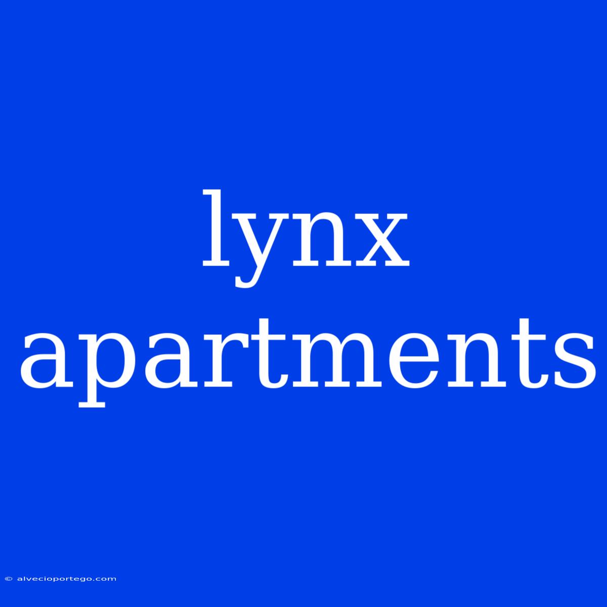 Lynx Apartments