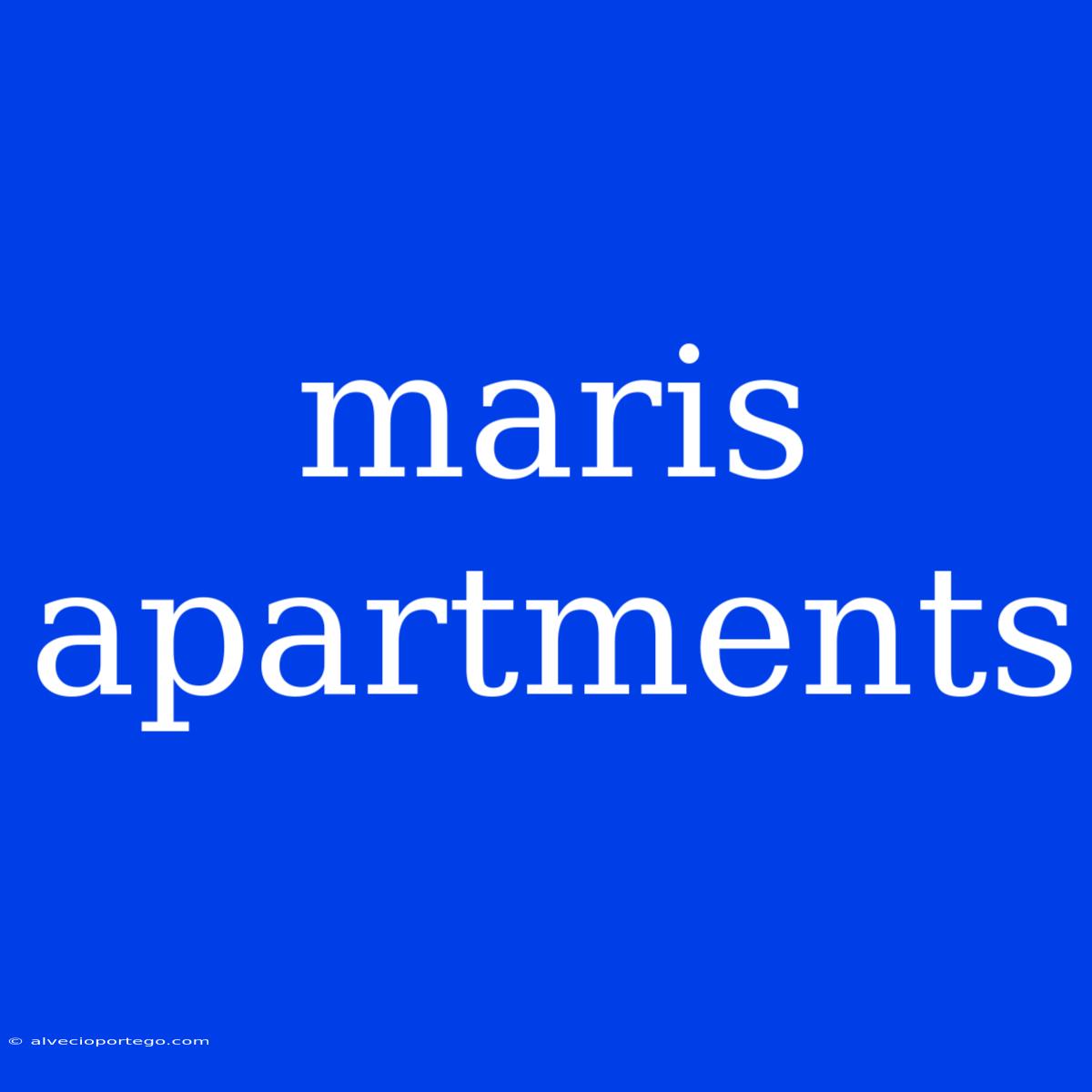 Maris Apartments