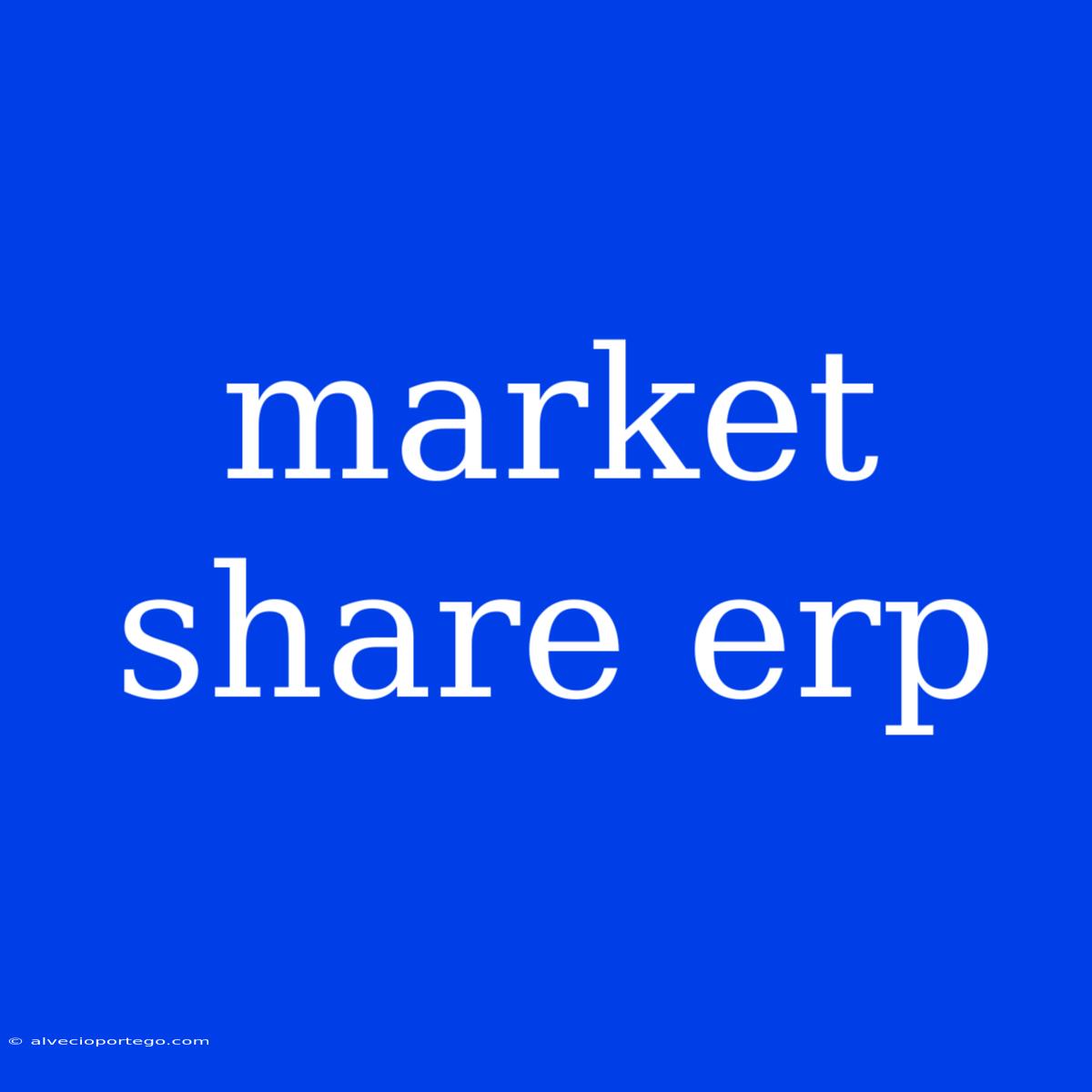 Market Share Erp