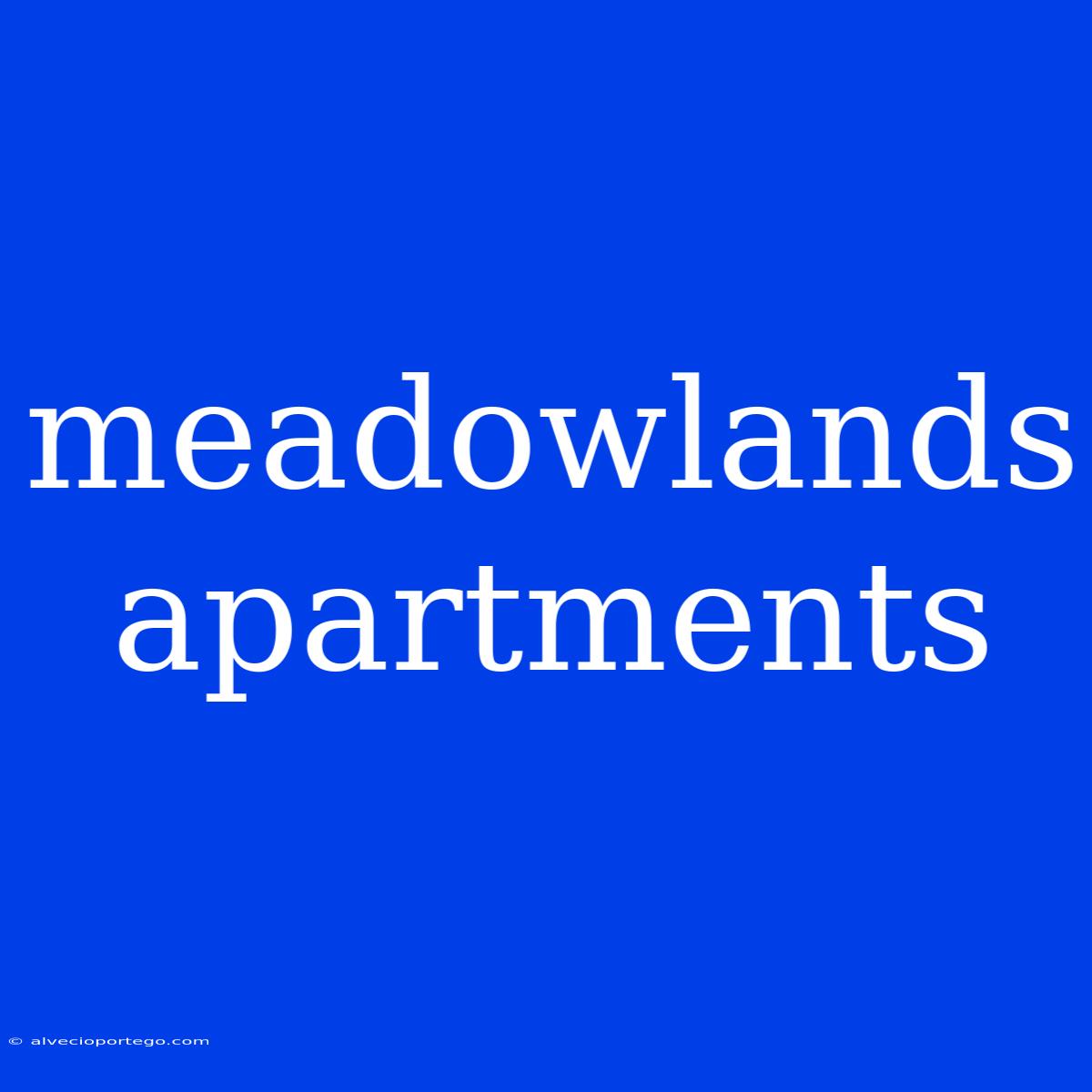 Meadowlands Apartments