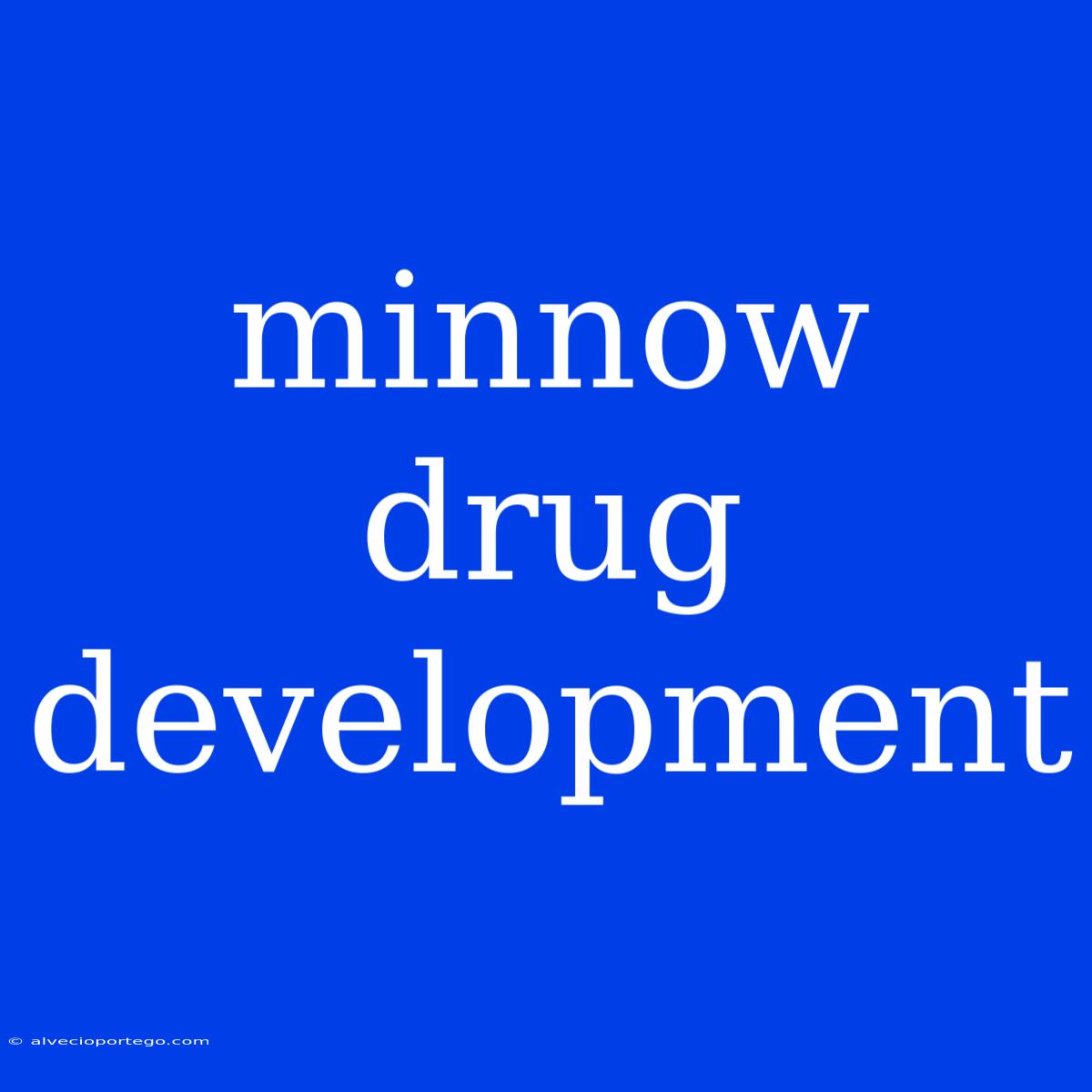 Minnow Drug Development