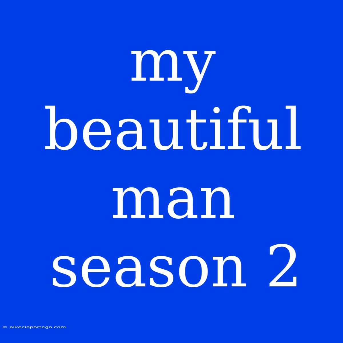 My Beautiful Man Season 2