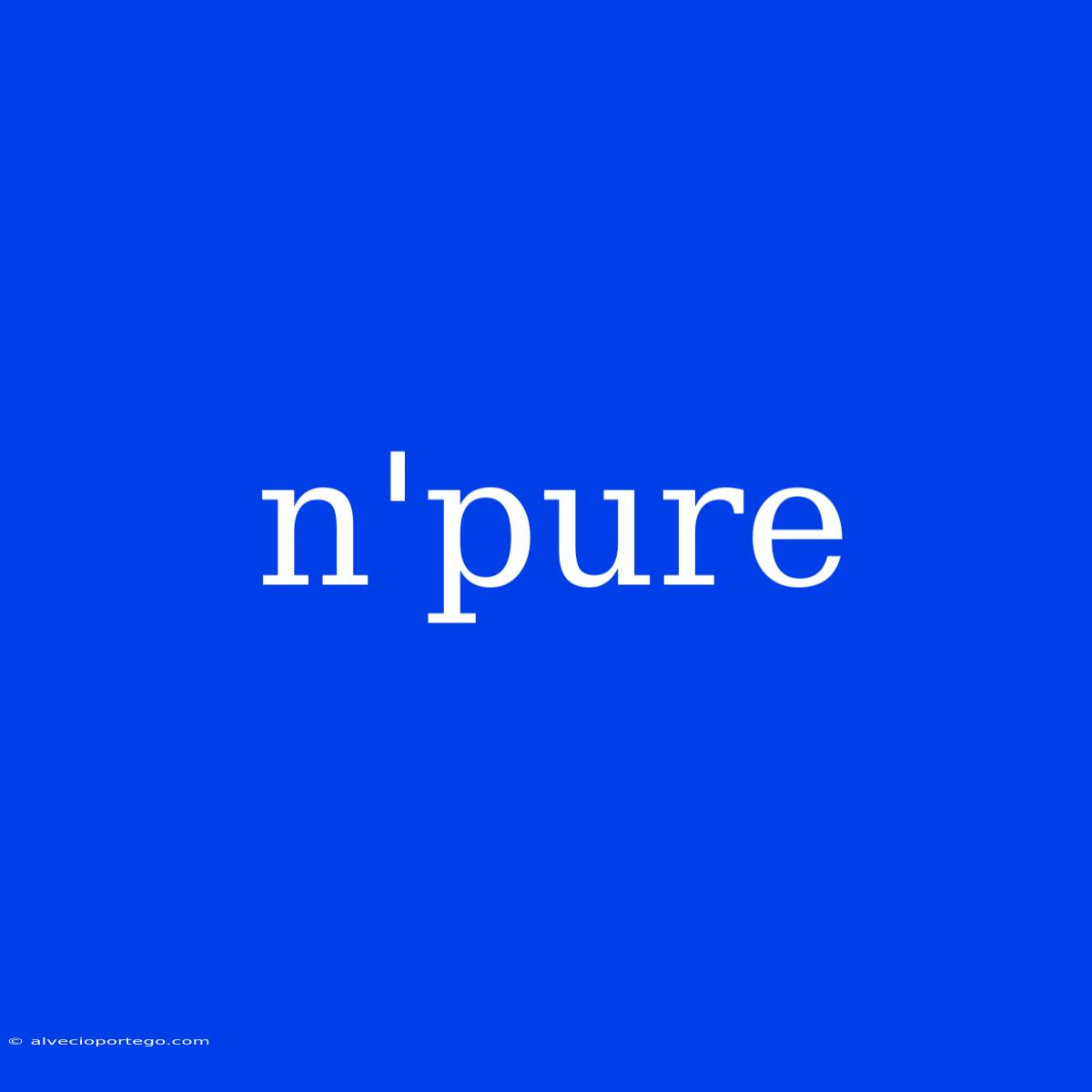 N'pure