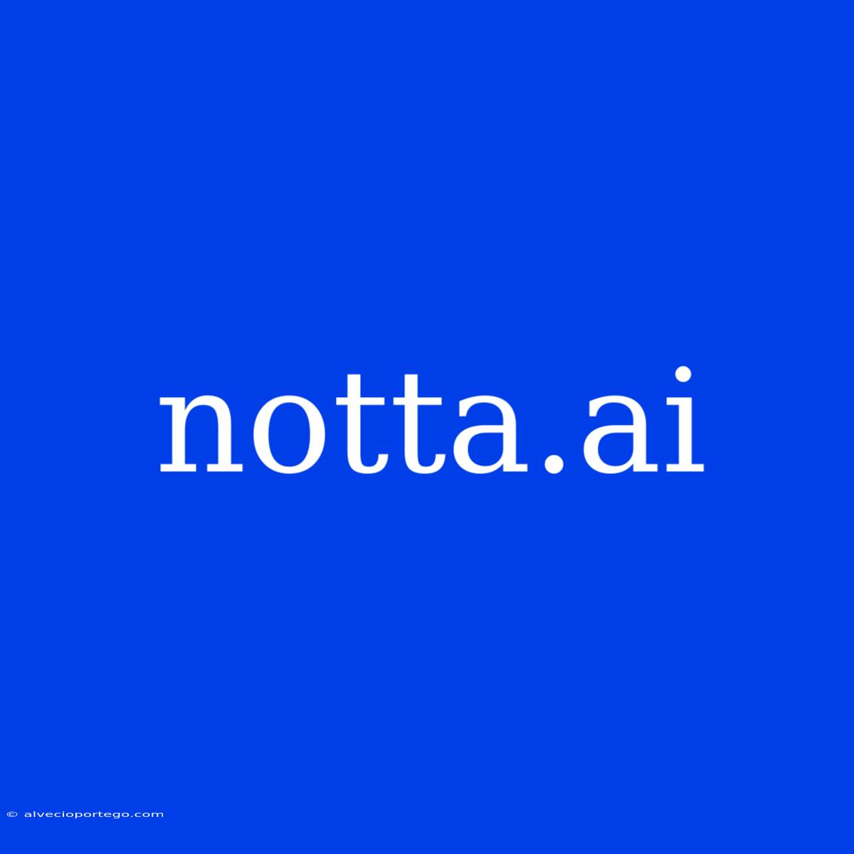 Notta.ai