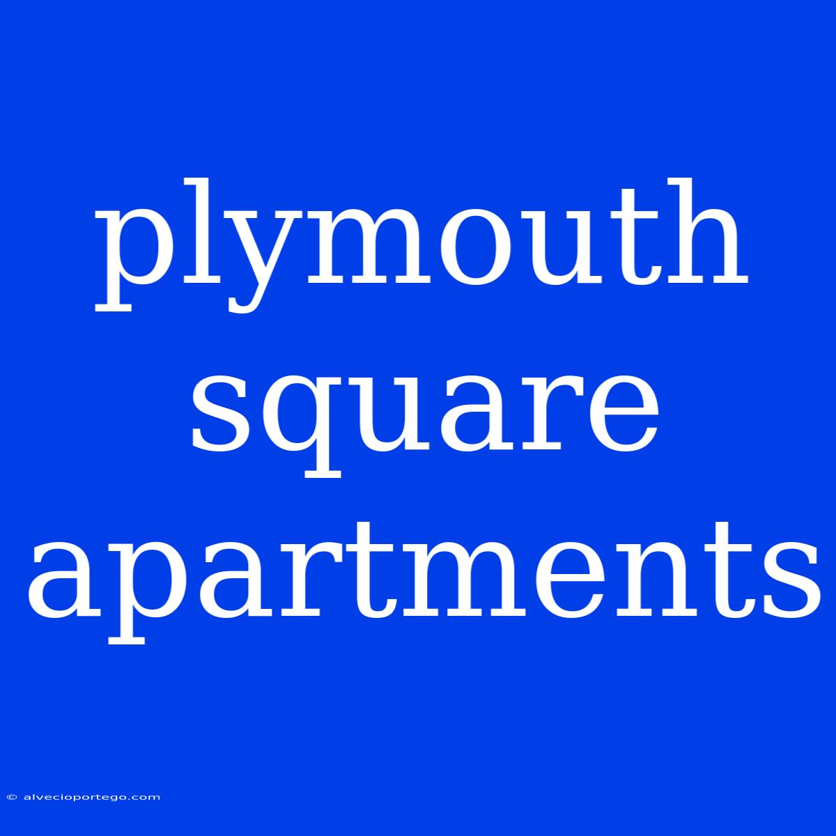 Plymouth Square Apartments