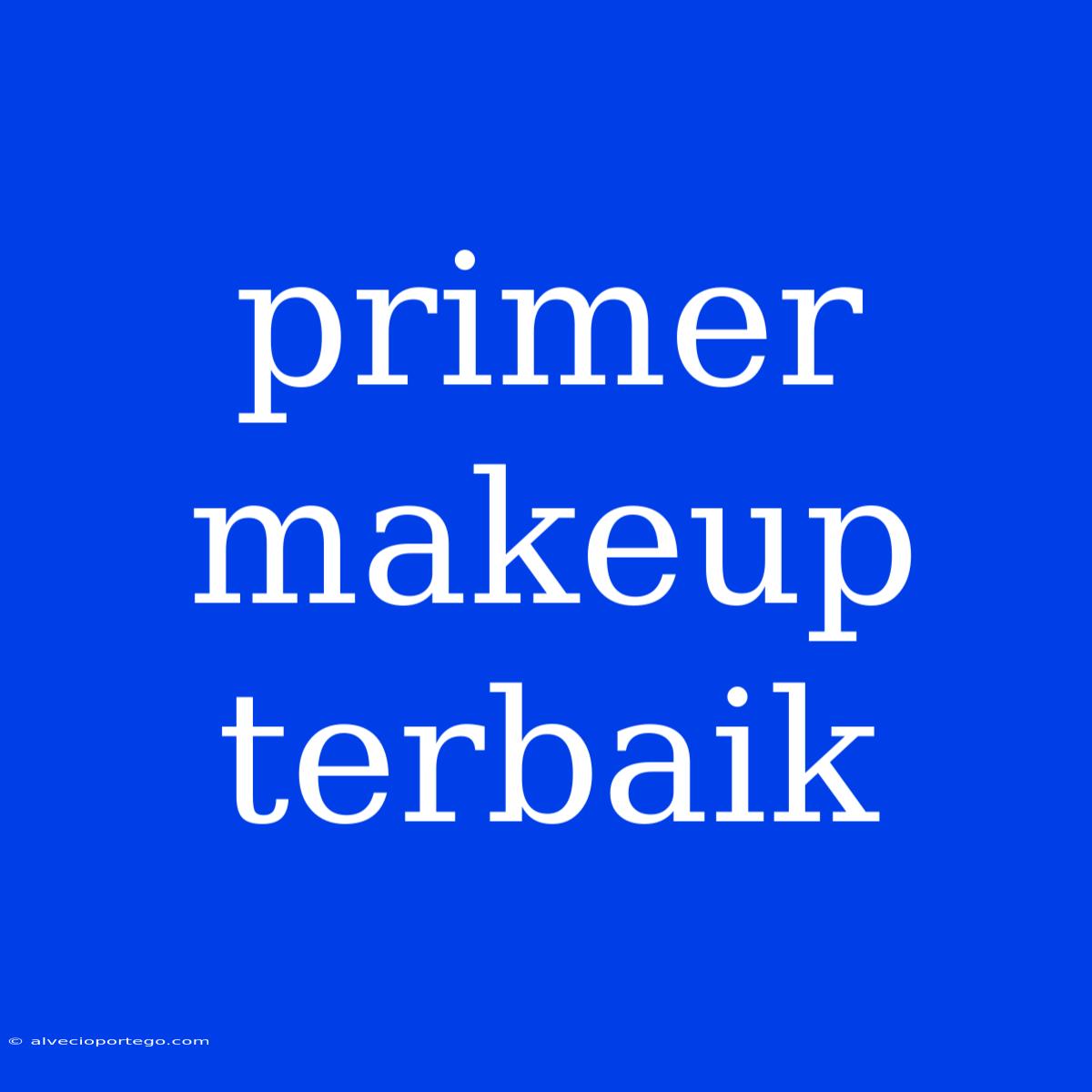 Primer Makeup Terbaik