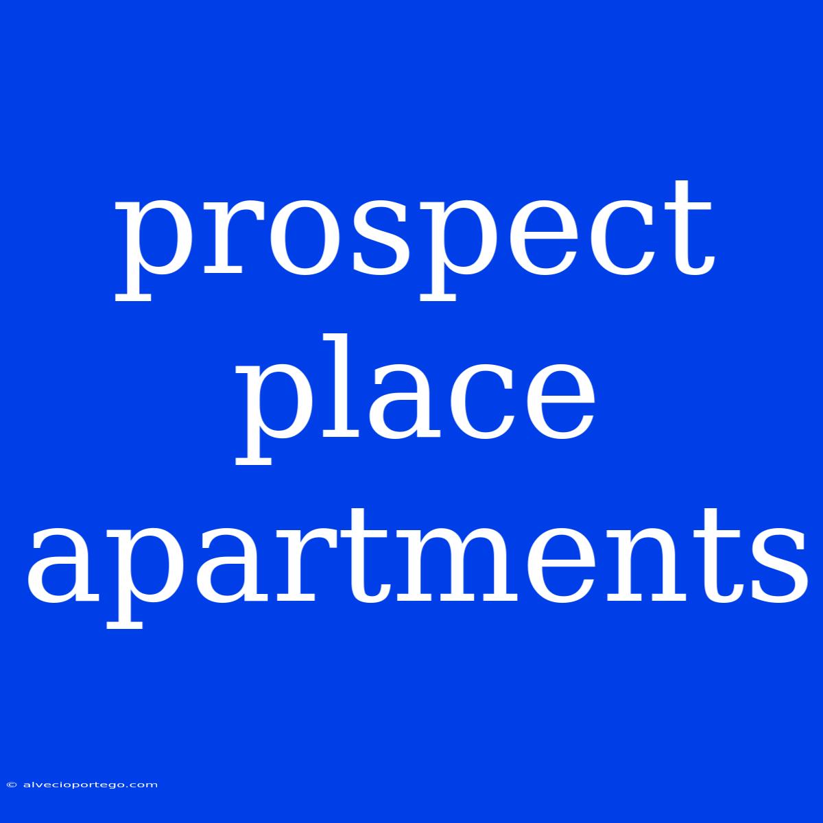 Prospect Place Apartments