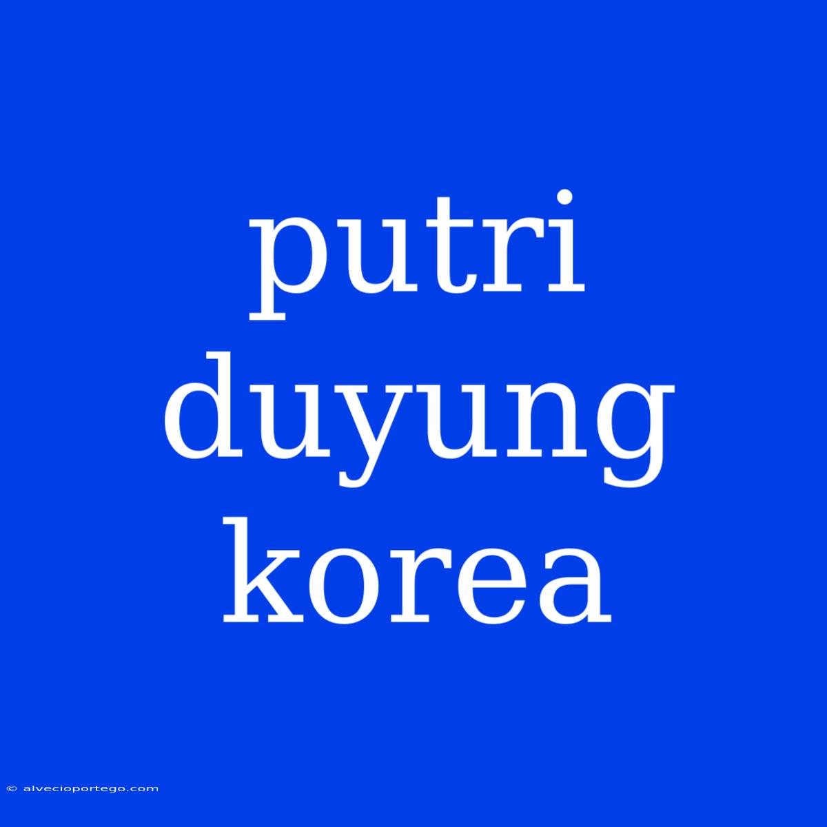 Putri Duyung Korea