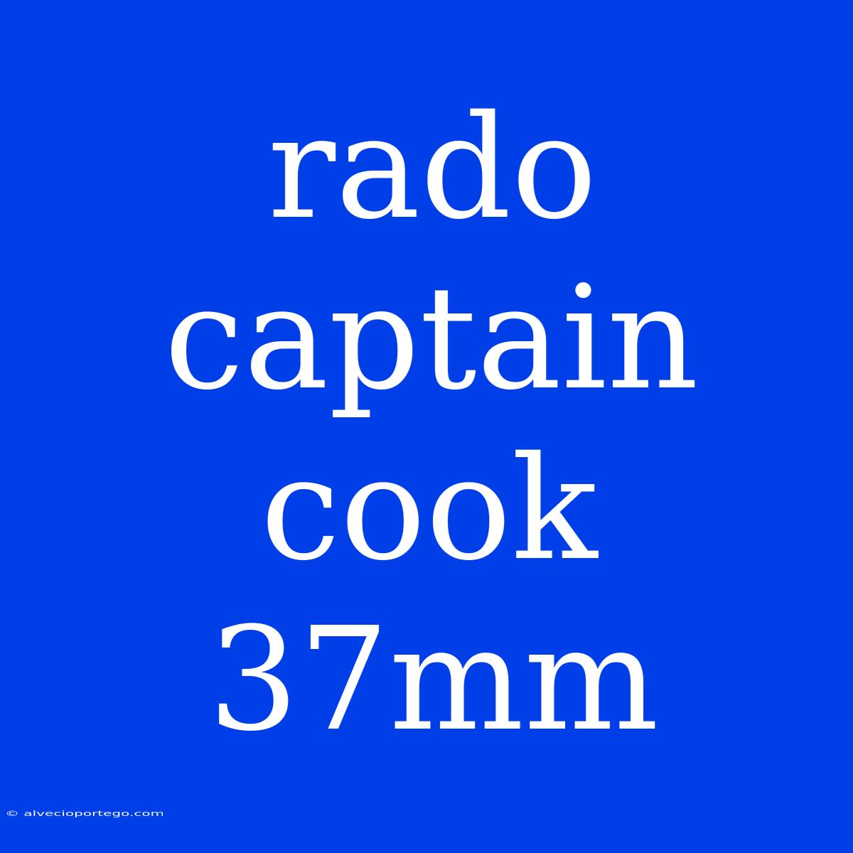 Rado Captain Cook 37mm